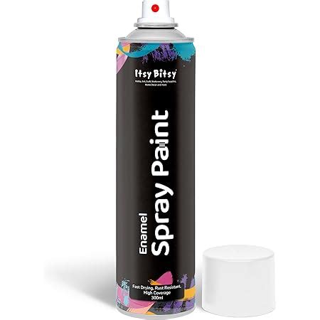 ITSY BITSY Spray Paint White - 300ml | Spray Paint for Metal, Wood ...