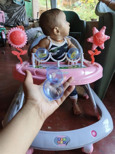 Buy BeyBee FIRSTWALK Baby Walker 6 to 18 Months Babies|8 Wheels ...