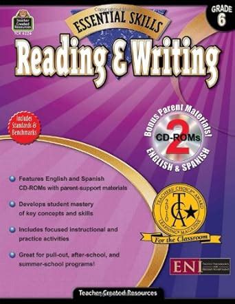 Buy Essential Skills Reading & Writing Grade 6 Book Online at Low ...