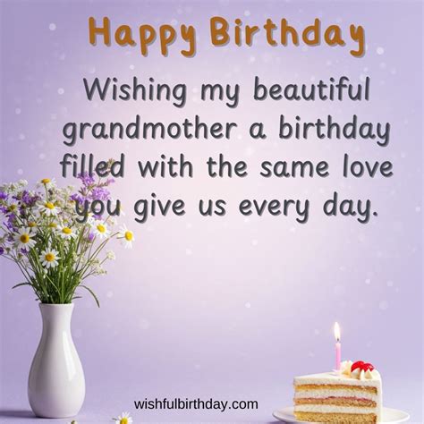 101 Heartfelt Happy Birthday Grandma Wishes and Images You'll Love ...
