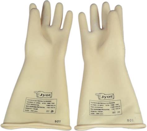 JYOT electric hand gloves for 11 kv line Rubber Safety Gloves Price in ...