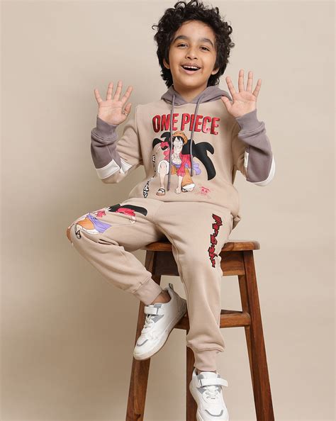 One Piece Printed Regular Fit Hoodie For Boys – Kidsville