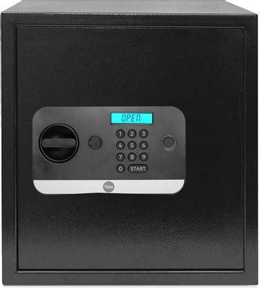 Yale Stellar 41 Litres Biometric Safe Locker for Home & Office - Black ...