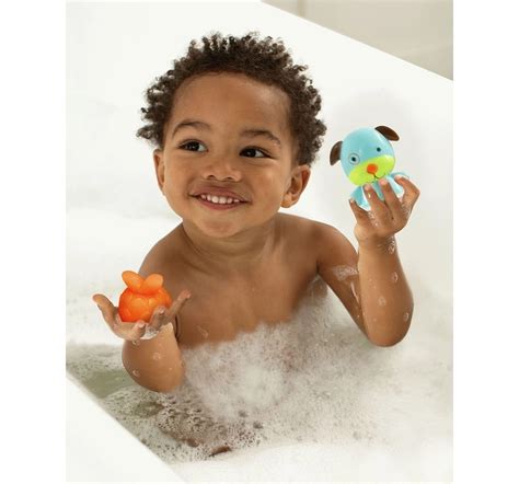 Skip Hop Zoo mix & match flippers Rubber bath toy Unicorn/Fox ...