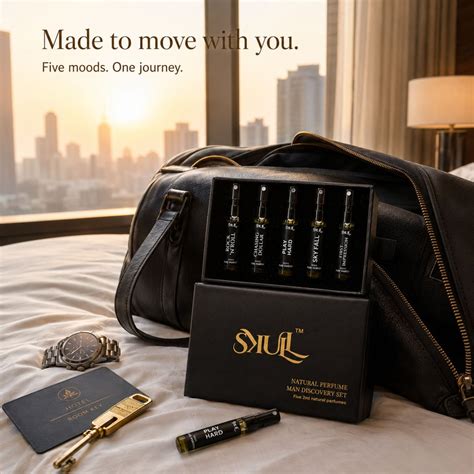 SKULL Discovery Set for Men | Skin-First Fragrance Trial – Skull