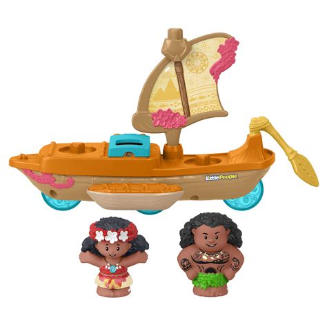 Little People Princesses Disney Le Canoë de Moana et Maui | Mattel