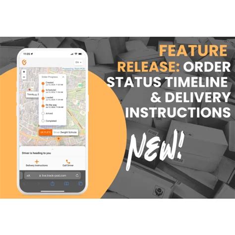 Image result for Delivery Tracking Update
