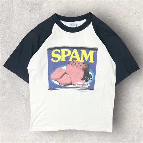spam raglan t shirt 90s | focus