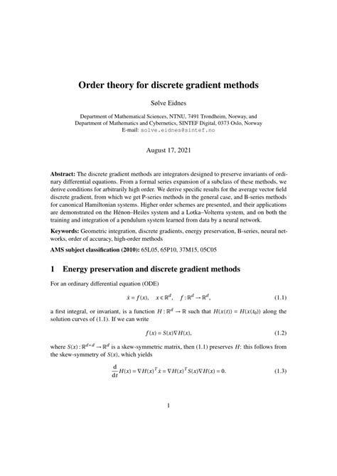 Discrete Gradient Method 的图像结果