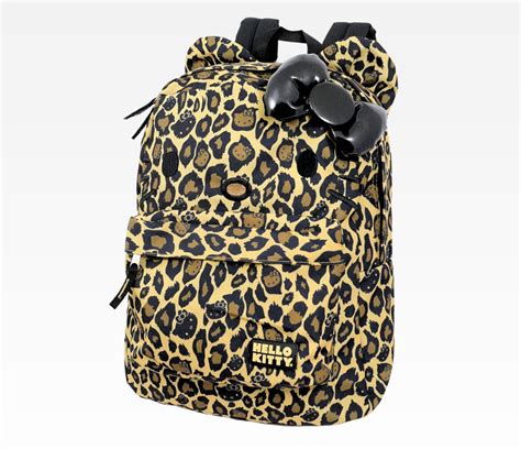 Hello Kitty Backpack: Leopard