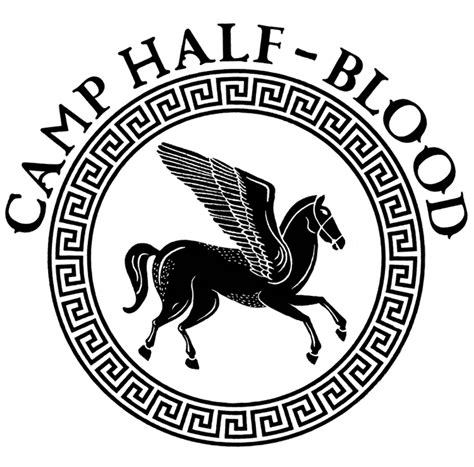 Percy Jackson Camp Half Blood logo | Logos para camisetas, Campamento ...