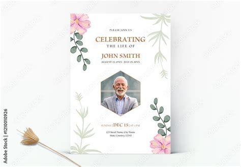 Image result for How to Make a Funeral Program