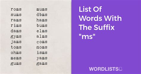 List Of Nouns Ending In "ness"