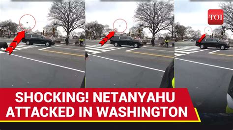 Pro-Palestinian Protesters Threw Eggs At Israeli PM Netanyahu's ...