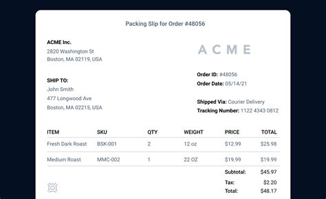 Image result for Packing Slip Software