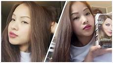 How To Dye Hair Black At Home by How To Dye Asian Hair Black Hair To Ash Brown Loreal How To Dye Hair Black At Home