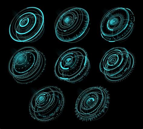 Futuristic Computer Panel Vector Image 的图像结果