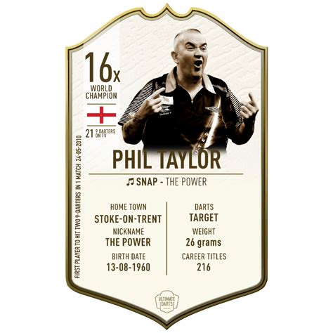 Ultimate Darts Cards for Sale - Dartshopper