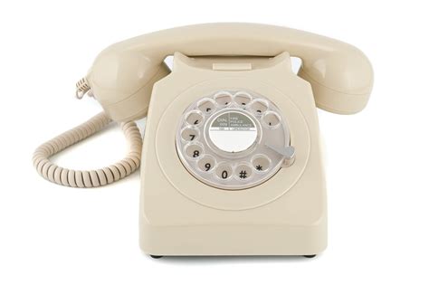 GPO 746 Rotary 1970s-Style Retro Landline Telephone, Classic Telephone ...