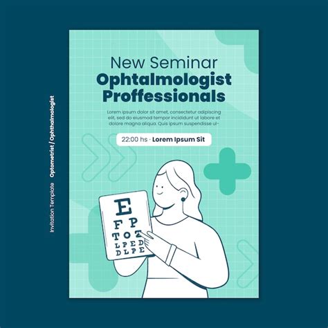 Ophthalmologist template design | Free PSD