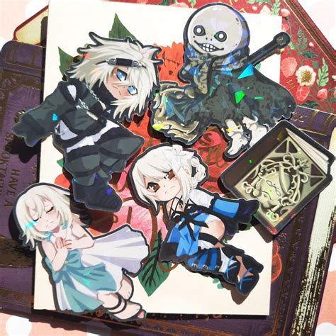 Nier Replicant Kawaii Chibi Stickers Vinyl Stickers - Etsy