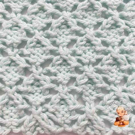 Knitted Diamond Pattern 的图像结果