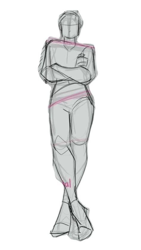 Image result for Insecure Poses Reference