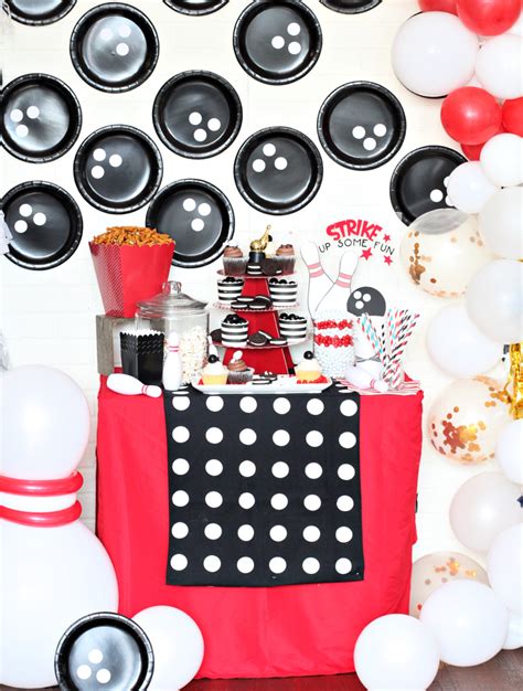 Girl Bowling Party Decoration Ideas | Shelly Lighting