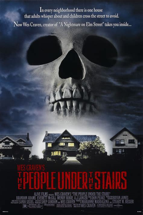 The People Under the Stairs - 1991 | Scary movies, Horror movie posters ...