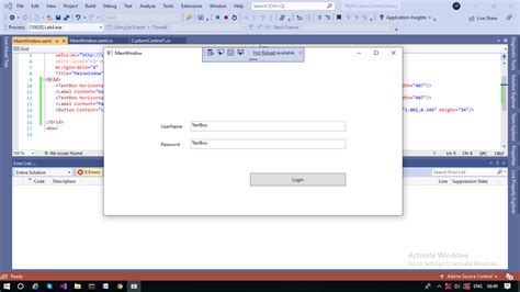 Image result for Create WPF Application