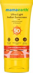 Mamaearth Sunscreen - SPF 50 PA+++ Sunscreen Lotion For Indian Skin and ...