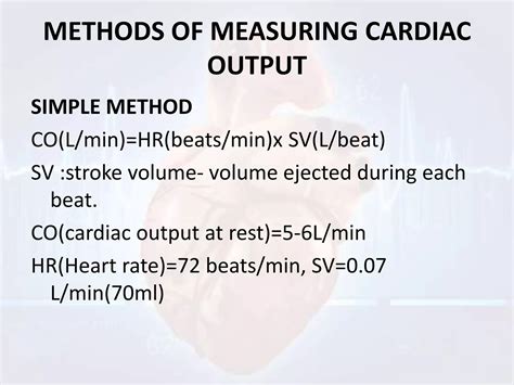 Image result for Cardiac Output Measurement