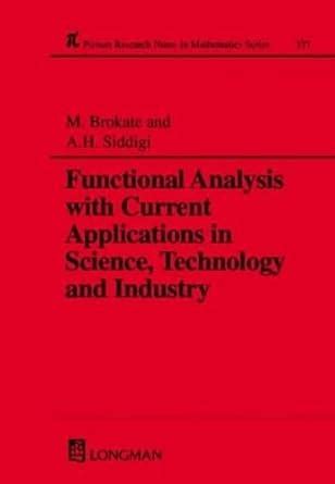 Buy Functional Analysis with Current Applications in Science ...