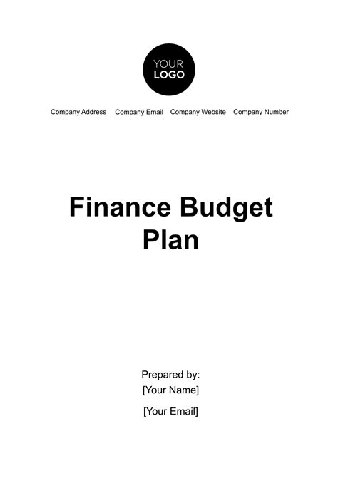 Image result for Budget Plan Example