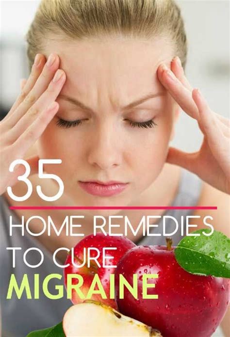 migraine home remedies