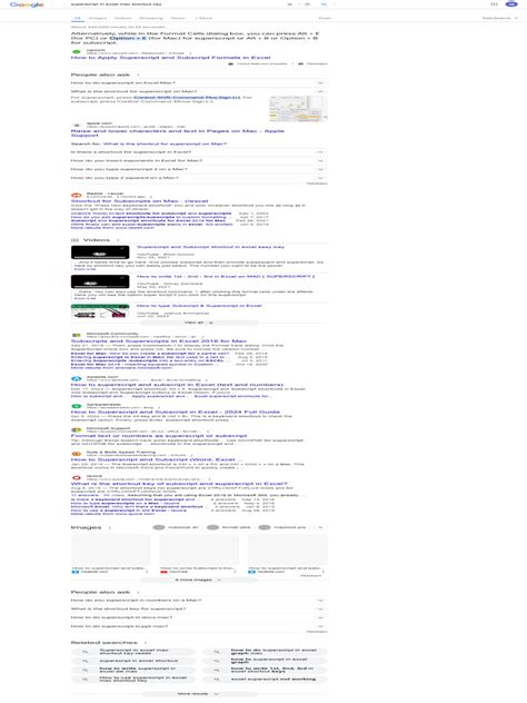 Shortcut Key for Superscript in Excel 的图像结果