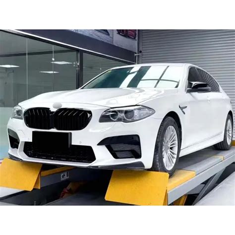 Front Lip for 2010-2017 BMW 5 Series F10 F18 Facelift 2021 M5 Front Ca