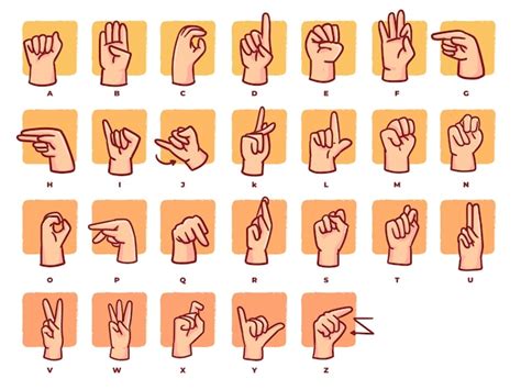Image result for Writing Sign Language