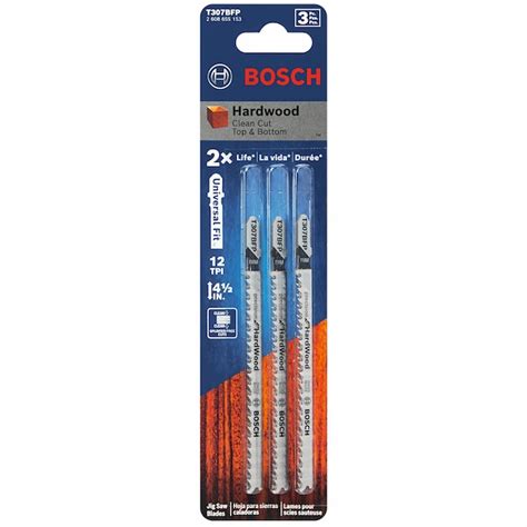 Bosch 4-1/2-in 12 Tpi T-shank Bi-metal Blade (3-Pack) SB - 3ER T 307 ...
