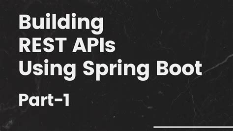 Spring Boot Tutorial YouTube REST API 的图像结果