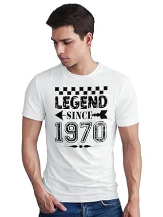 Buy SeekBuyLove Legend Since 1970 T-Shirt, Retro Birthday Gift, Vintage ...
