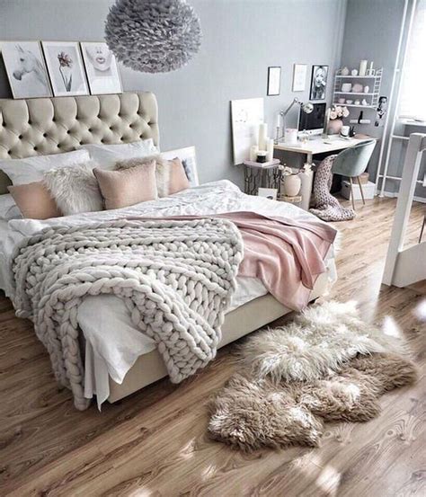 gray themed bedroom