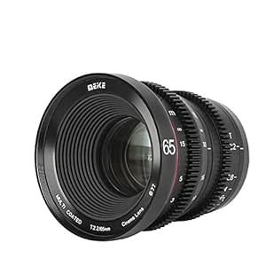 MEKE 65mm T2.2 Large Aperture Manual Focus 4K Cine Lens for Micro Four ...