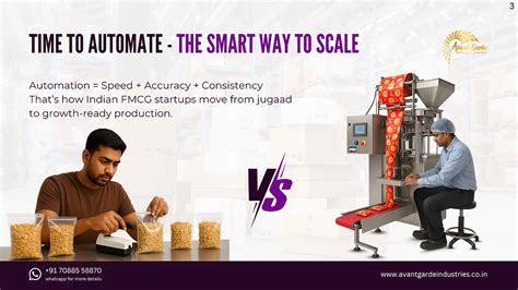 Why Smart Packaging Machines for FMCG Startups Are a Game Changer