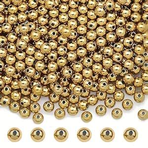INDIKONB Gold Pearl Beads for Crafts and Jewelry Making | CCB Plastic ...