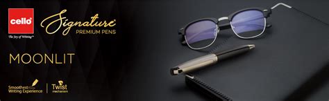 Cello Signature Moonlit Ball Pen | Blue Ball Pen | Pack of 1 | Best ...