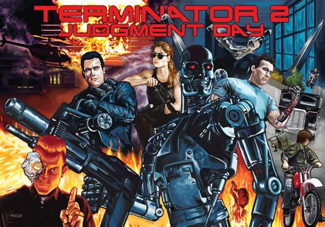 Image result for Terminator 2 Pinball Flyer
