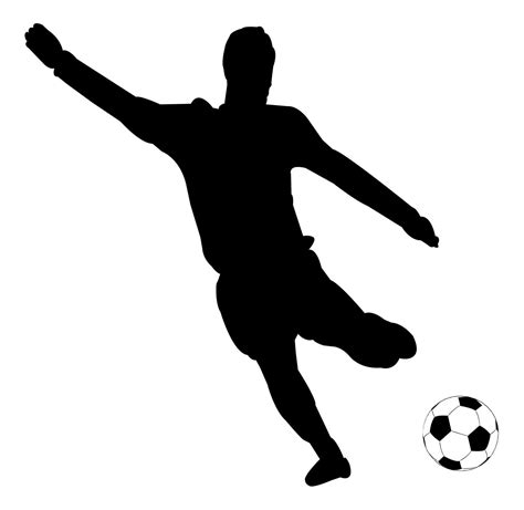 Soccer | Soccer silhouette, Sports wall decals, Silhouette