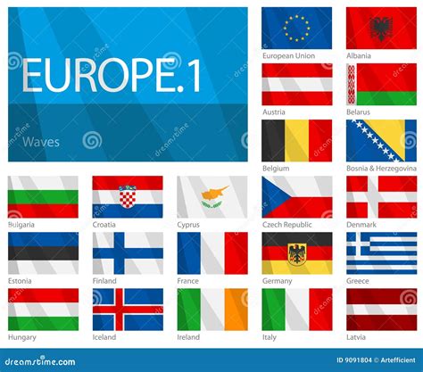 Europe Countries Flags 的图像结果