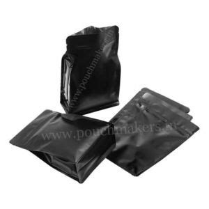 Flat Bottom Pouches With Normal Zipper - FLAT BOTTOM POUCHES